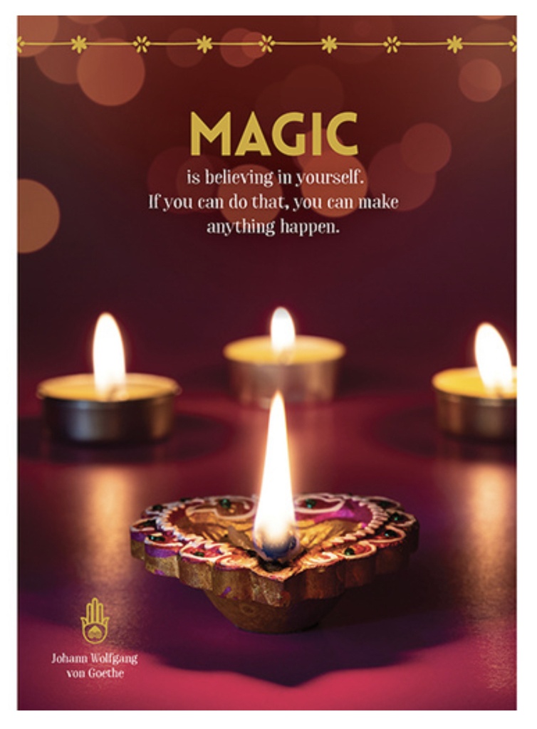 Magic Inspirational Card - Affirmations
