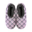 [SPWVPP01] SnuggUps - Women’s Slippers Print Pastel Plaid (Small)