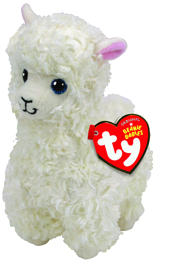 Lily the Cream Llama Regular - Ty Beanie Babies