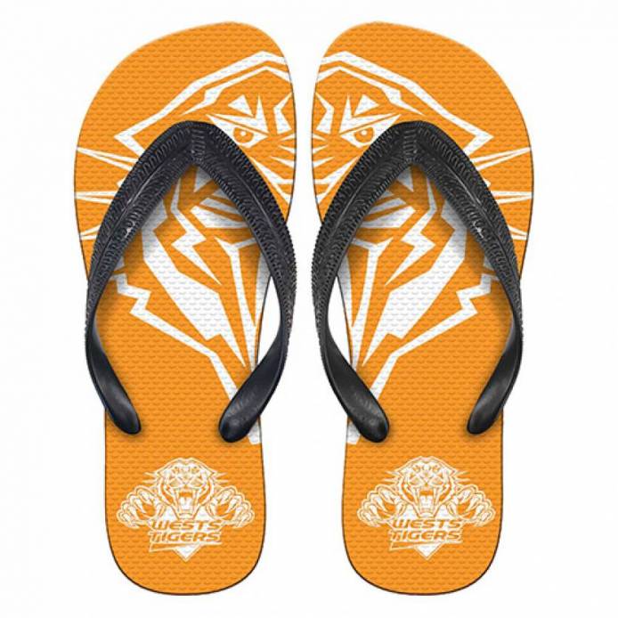 NRL Wests Tigers - Thongs (Small)