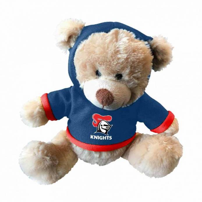 NRL Newcastle Knights - Plush Teddy with Hoodie