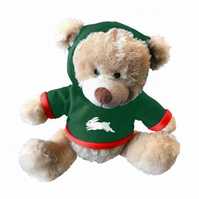 NRL South Sydney Rabbitohs - Plush Teddy with Hoodie
