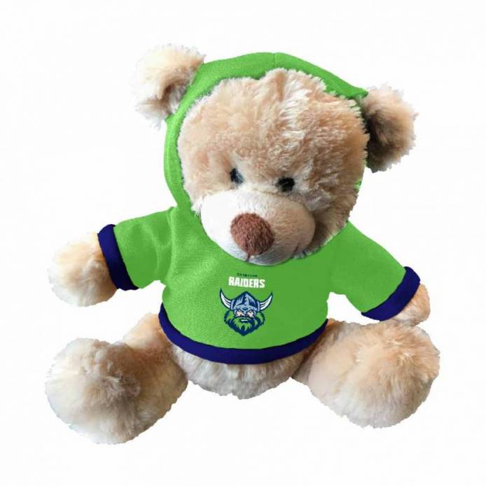 NRL Canberra Raiders - Plush Teddy with Hoodie