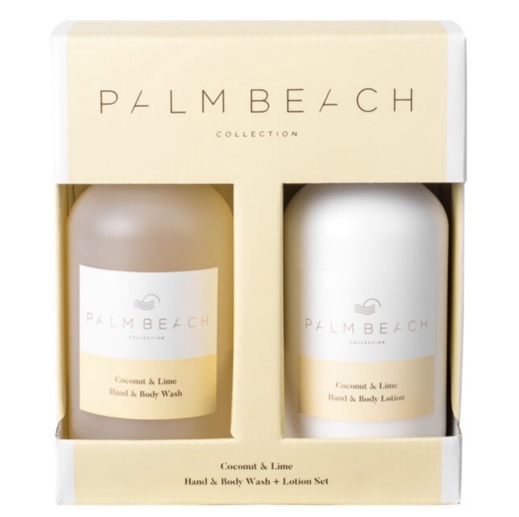 Coconut & Lime Wash & Lotion Gift Pack - Palm Beach Collection