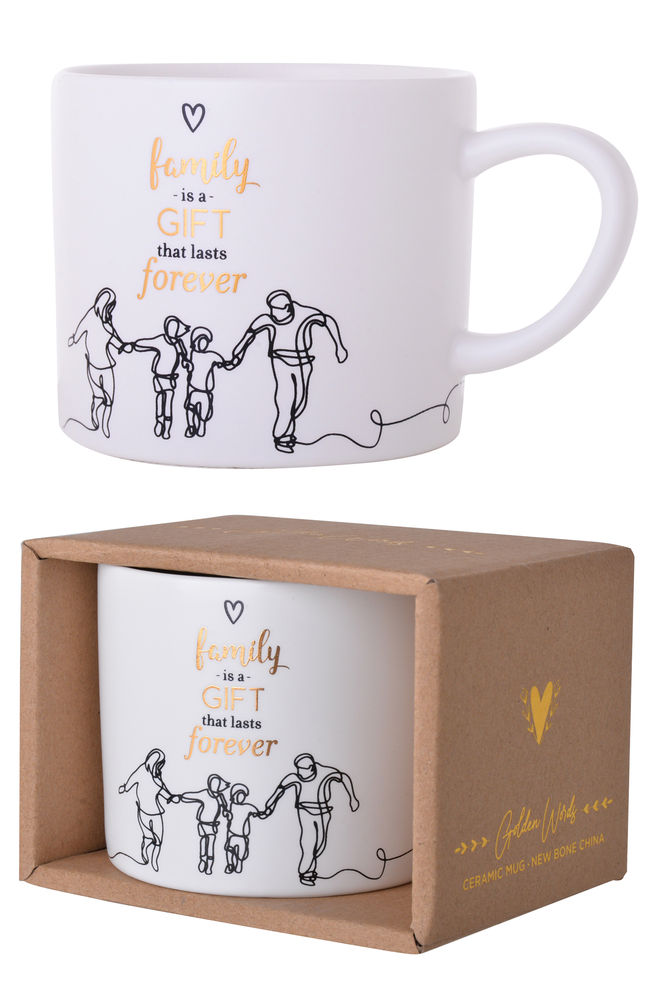 Golden Words Mug - Family