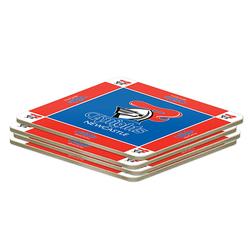 NRL Newcastle Knights Coaster 4 Pack
