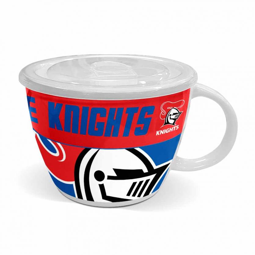 NRL Newcastle Knights Soup Mug With Lid