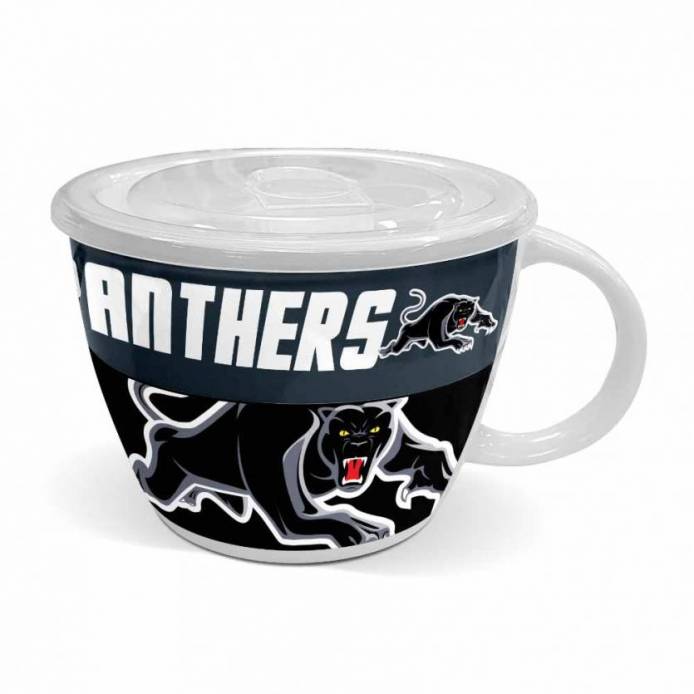 NRL Penrith Panthers Soup Mug With Lid