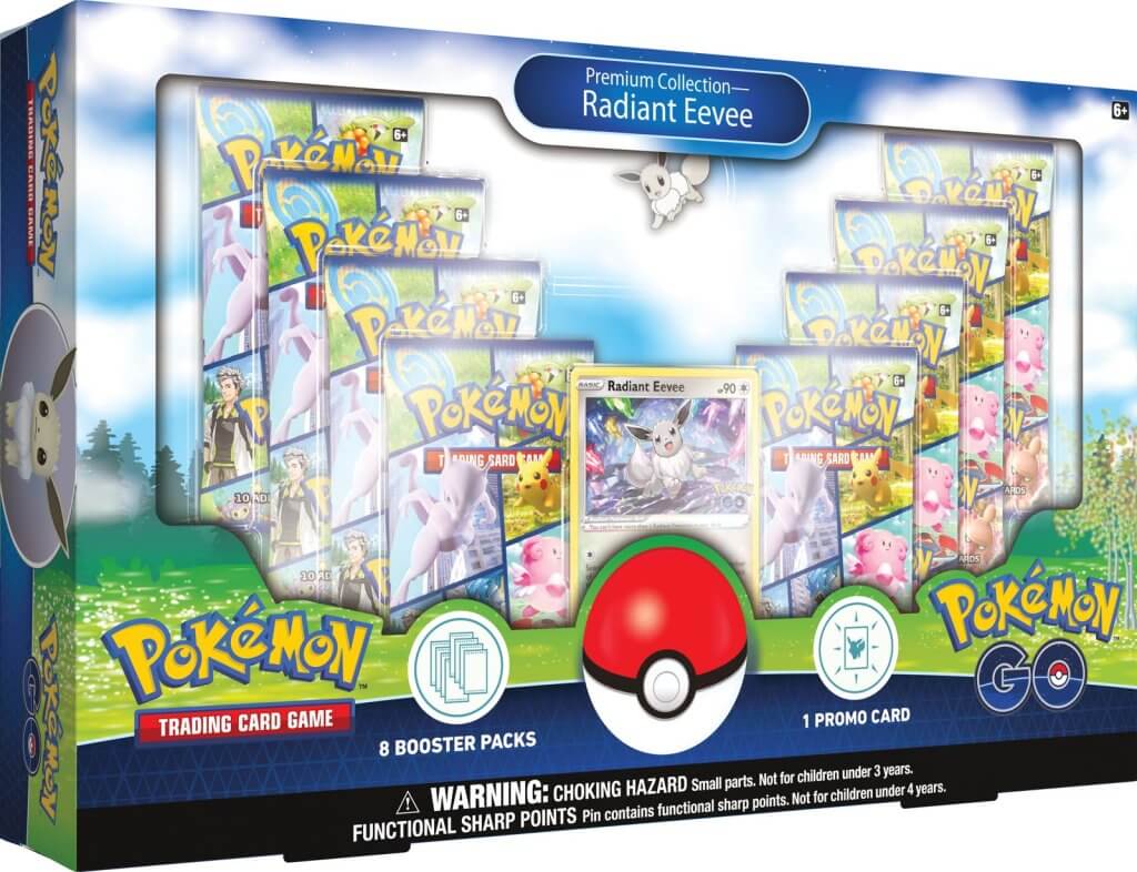 Pokémon Trading Card Game TCG: Pokémon GO Premium Collection Radiant Eevee