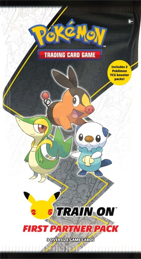 Pokémon TCG 25th Anniversary – First Partner Pack – Unova