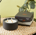 [GEN588AU] Black Oak 7oz. Concrete Candle - Gentlemen's Hardware