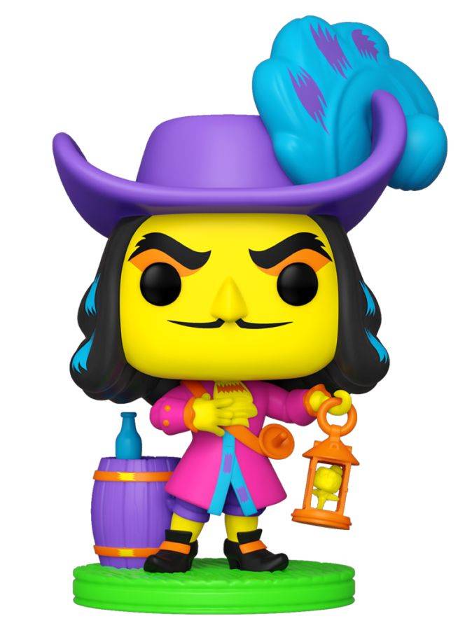Disney Villains - Captain Hook Black Light US Exclusive Funko Pop! Vinyl [RS]