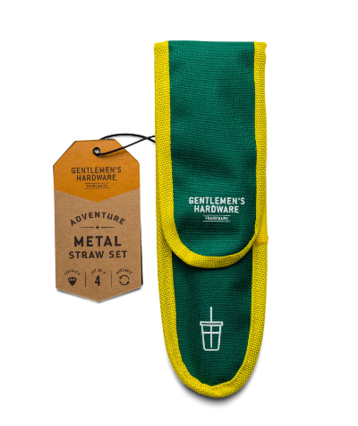 Travel Metal Straw Set - Gentlemen's Hardware