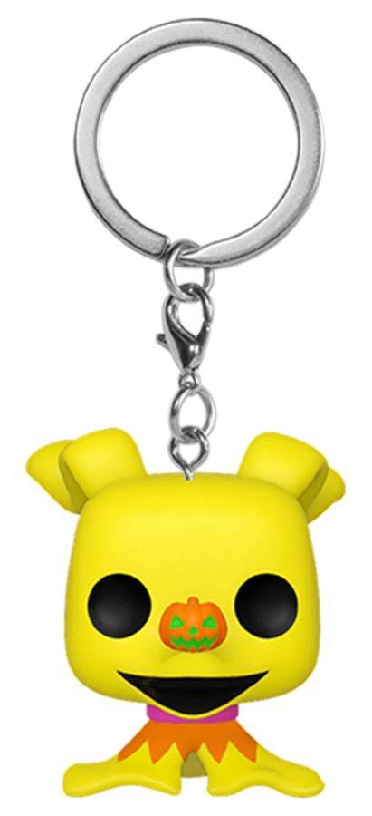 The Nightmare Before Christmas - Zero Black Light Funko Pocket Pop! Keychain