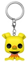 The Nightmare Before Christmas - Zero Black Light Funko Pocket Pop! Keychain