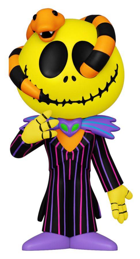 The Nightmare Before Christmas - Jack Skellington With Snake Black Light (with chase) Funko Pop! Vinyl SODA Figure (Limited 10,000 pieces)