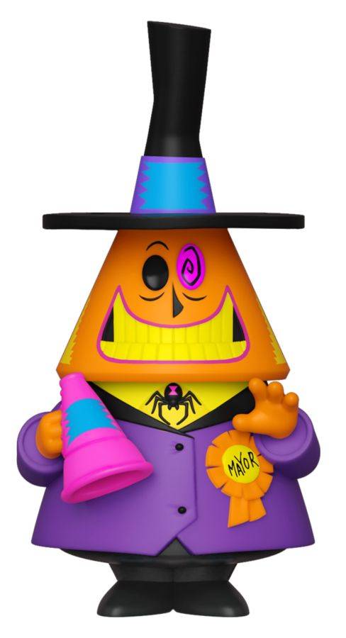 The Nightmare Before Christmas - Mayor Black Light  (with chase) Funko Pop! Vinyl SODA Figure (Limited 8,000 pieces)