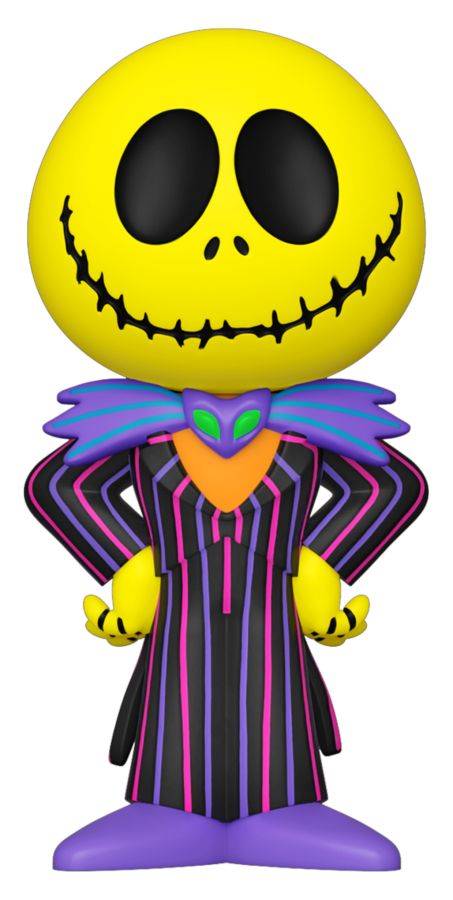 The Nightmare Before Christmas - Jack Skellington Black Light (with chase) Funko Pop! Vinyl SODA Figure (Limited 8,000 pieces)