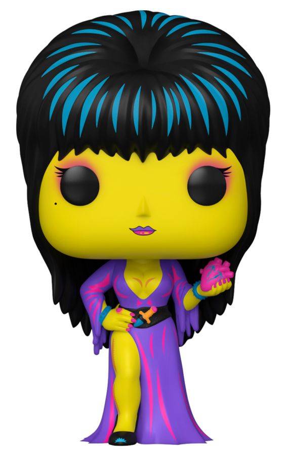 Elvira: Mistress of the Dark - Elvira Black Light US Exclusive Funko Pop! Vinyl [RS]