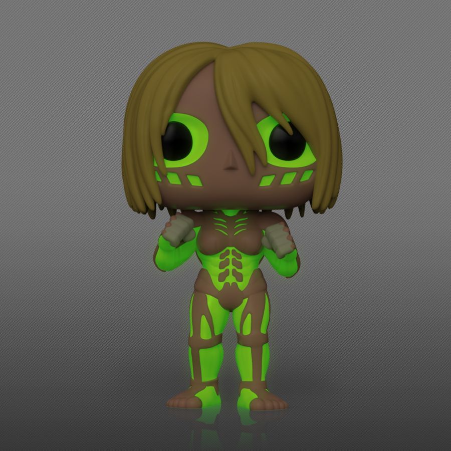 Attack on Titan - Female Titan Glow US Exclusive 6" Funko Pop! Vinyl Figure [RS] #233