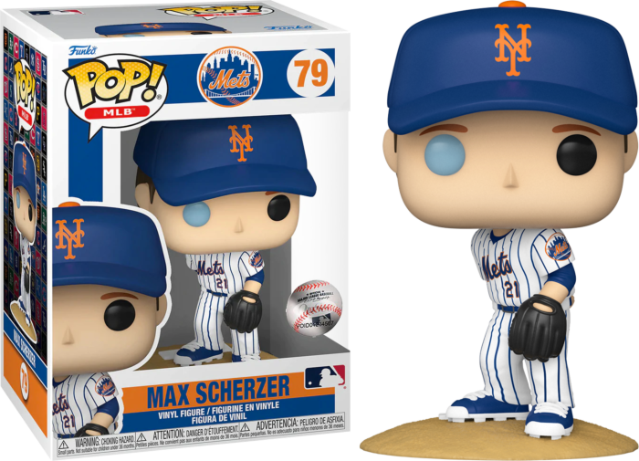 MLB: Baseball - Max Scherzer Los Angeles Dodgers Home Jersey Funko Pop! Vinyl Figure