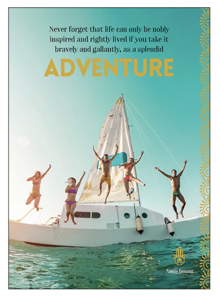 Adventure Inspirational Card - Affirmations