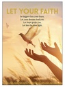[A121] Let Your Faith Inspirational Card - Affirmations