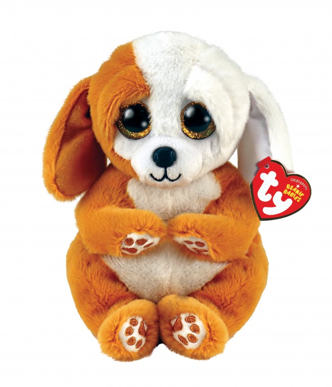 Ruggles The Brown and White Dog Regular - Ty Beanie Bellies