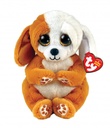 [TY40699] Ruggles The Brown and White Dog Regular - Ty Beanie Bellies