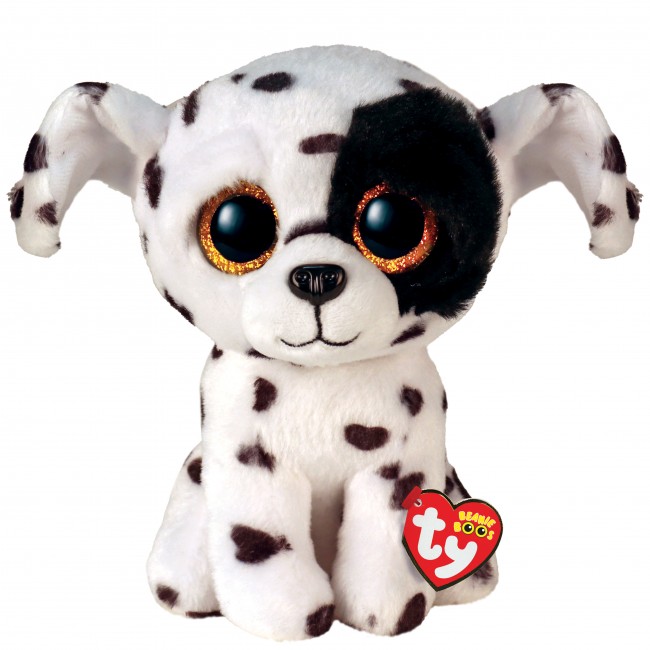 Luther Spotted Dog - Ty Beanie Boos Regular