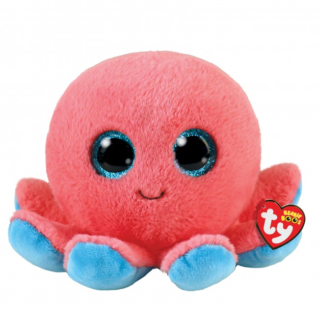 Sheldon The Coral Octopus - Regular - TY Beanie Boos