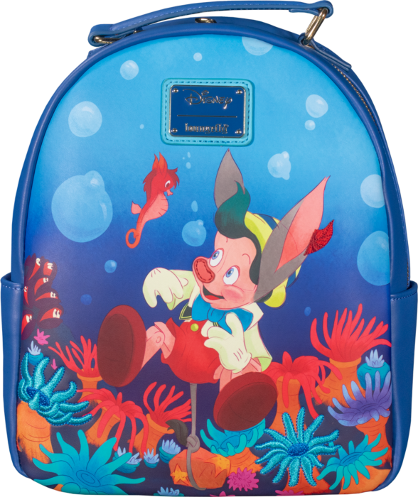 Pinocchio (1940) - Sea Mini Backpack Loungefly