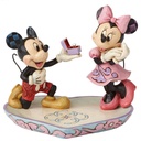 [4055436] Disney Traditions by Jim Shore - Mickey Proposing to Minnie