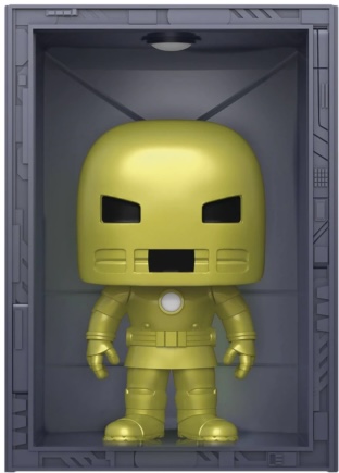 Marvel: Hall Of Armor - Iron Man Model 1 Metallic Deluxe Funko Pop! Vinyl Figure