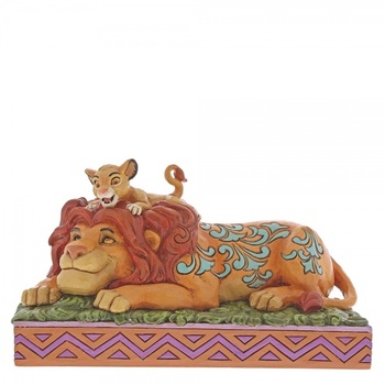 The Lion King Simba & Mufasa Figurine - Disney Traditions by Jim Shore
