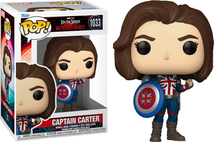 Dr Strange 2 in the Multiverse of Madness - Captain Carter Funko Pop! Vinyl Figure