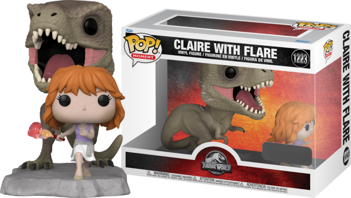 Jurassic World - Claire With Flare Movie Moment Funko Pop! Vinyl Figure