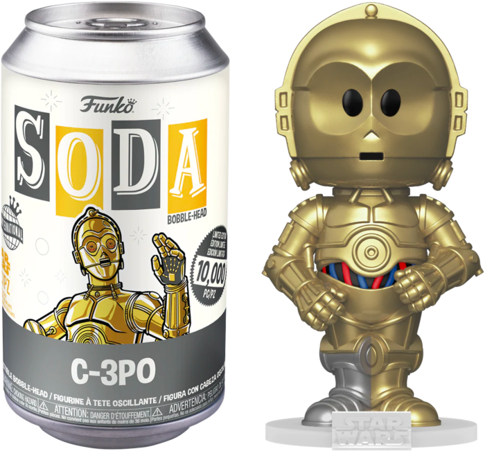 Star Wars - C-3PO (with chase) Funko Vinyl Soda Figure
