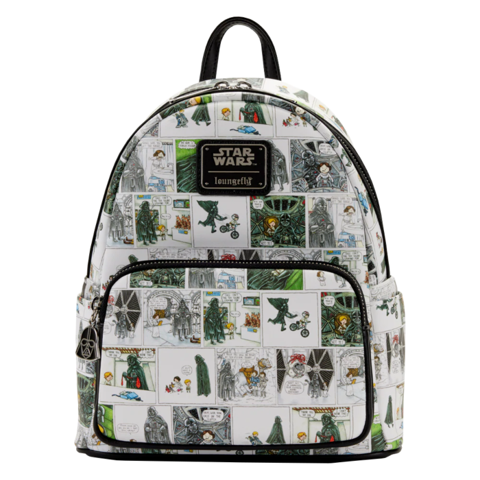 Star Wars - Darth Vader Comic Strip Mini Backpack - Loungefly