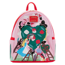 [LOUWDBK2490] Alice In Wonderland (1951) - Painting Roses Mini Backpack - Loungefly