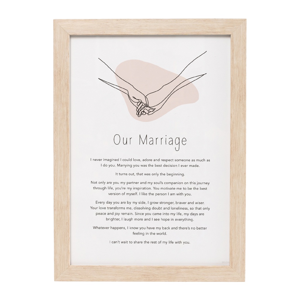 Gift Of Words Marriage - Splosh