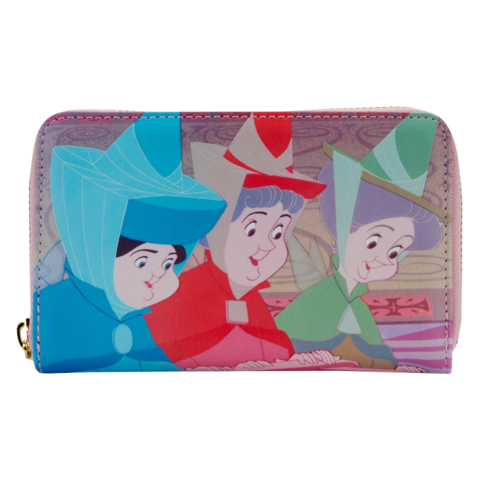 Sleeping Beauty - Princess Scene Zip Purse - Loungefly