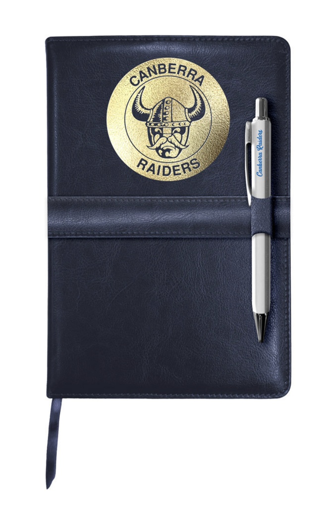 NRL Canberra Raiders - Notebook & Pen Gift Pack