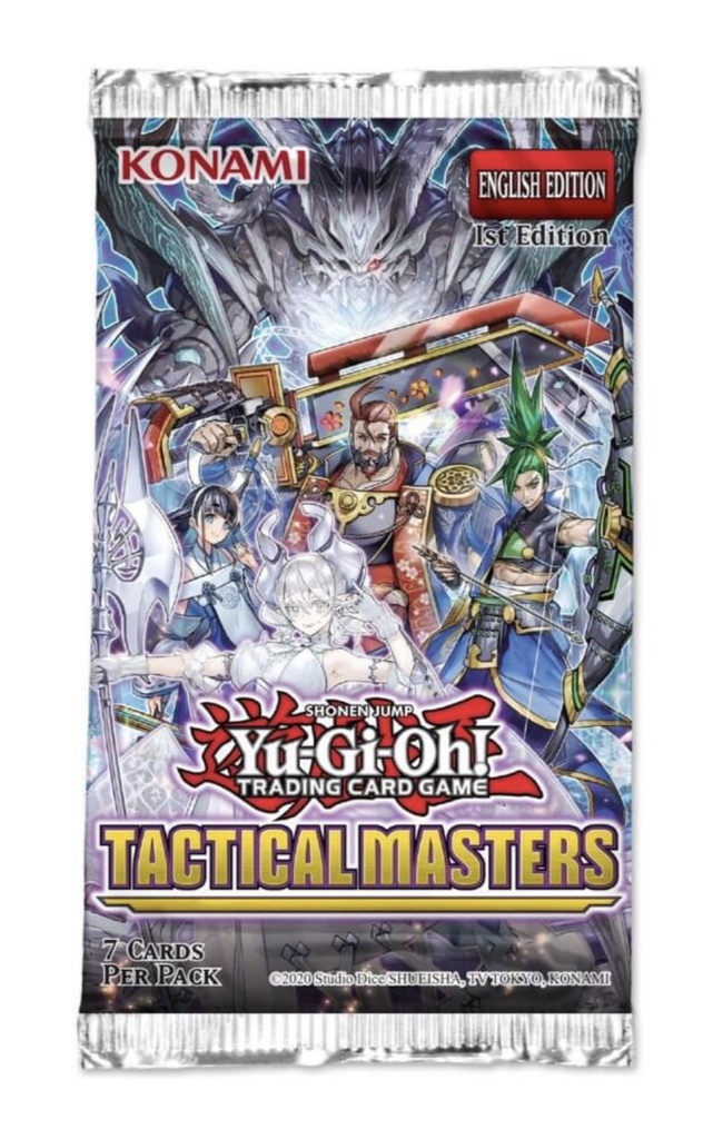 Yu-Gi-Oh! Trading Card Game - Tactical Masters - 7 x Card Booster Pack