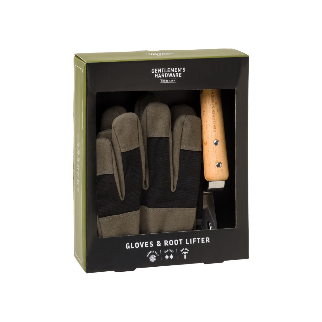 Leather Gloves & Root Lifter - Gentlemen's Hardware