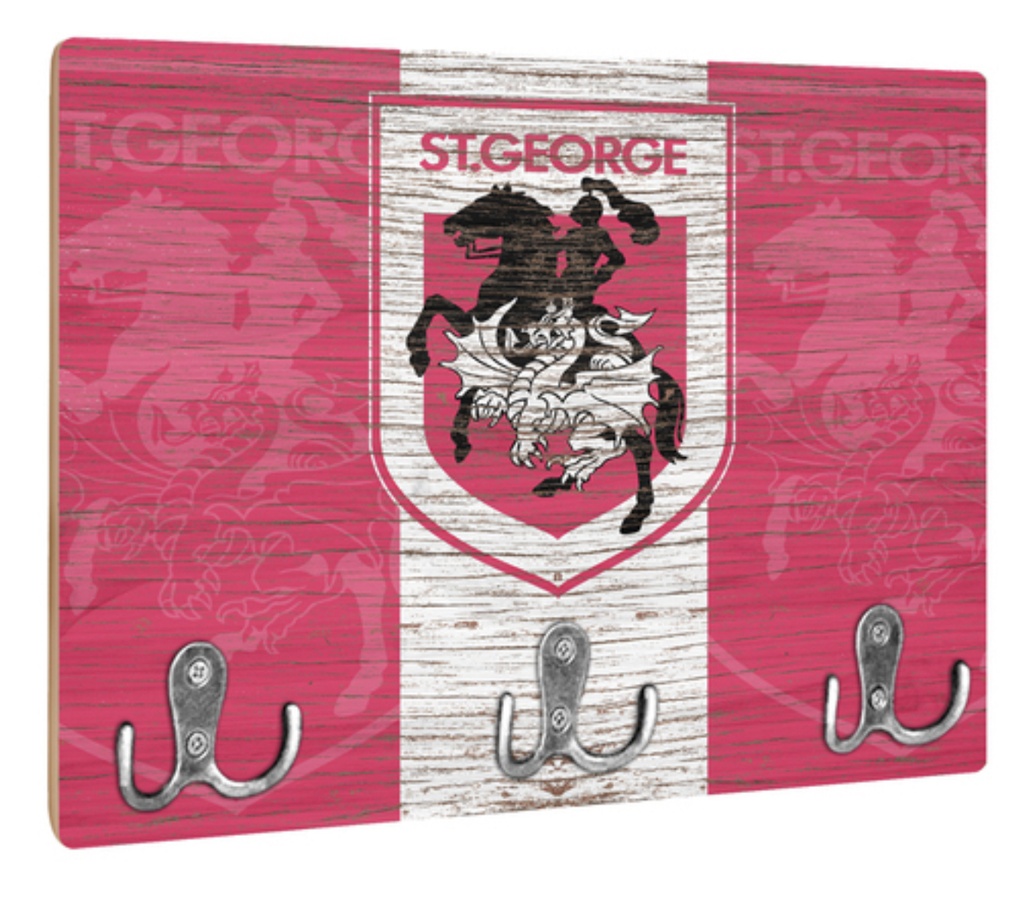 NRL St George Illawarra Dragons Key Rack