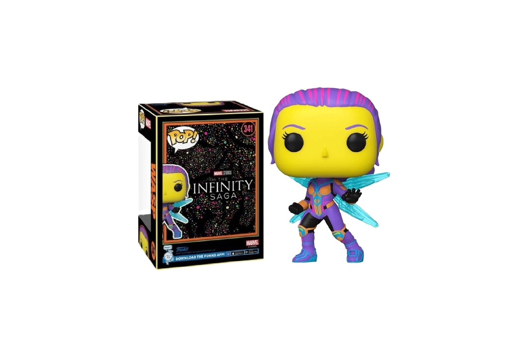 Ant-Man and The Wasp - Wasp Black Light Funko Pop! Vinyl Figure #341