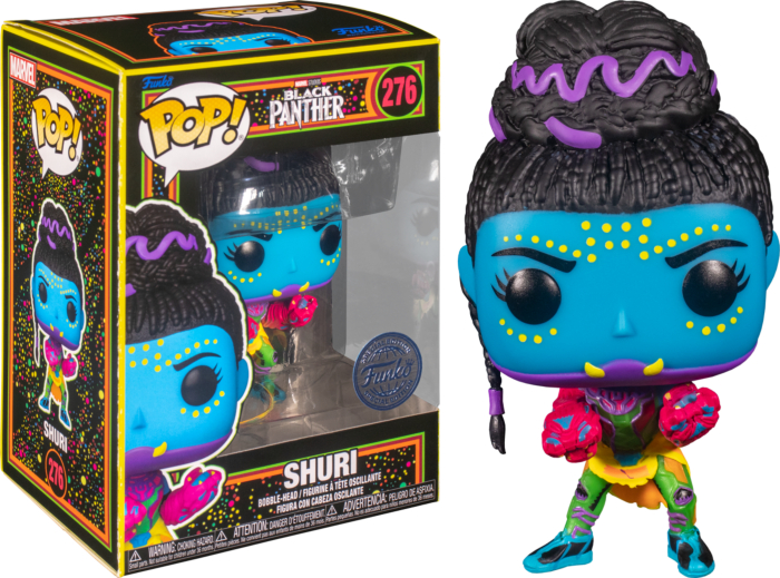 Black Panther (2018) - Shuri Black Light Funko Pop! Vinyl