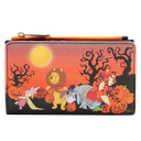 [LOUWDWA2230] Winnie the Pooh - Halloween Group Glow In The Dark Flap Purse - Loungefly