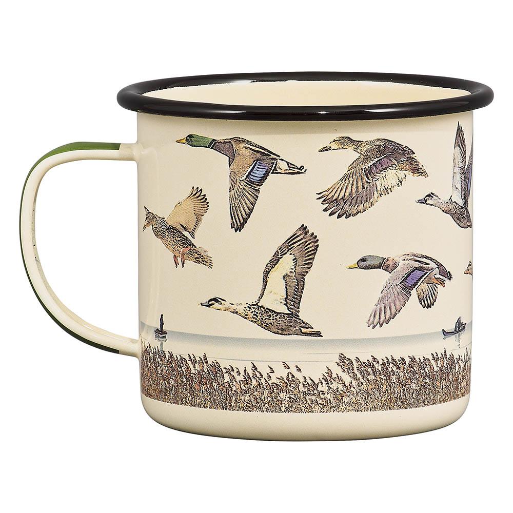 Great Outdoors Lake And Ducks Enamel Mug - Gentlemen’s Hardware